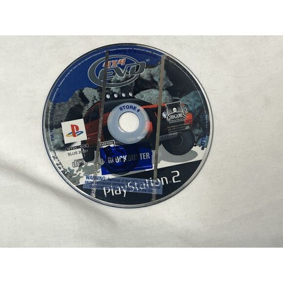 4x4 EVO PS2 Game No Manual (Sony PlayStation 2, 2001) Evolution Racing Tested - Picture 3 of 6